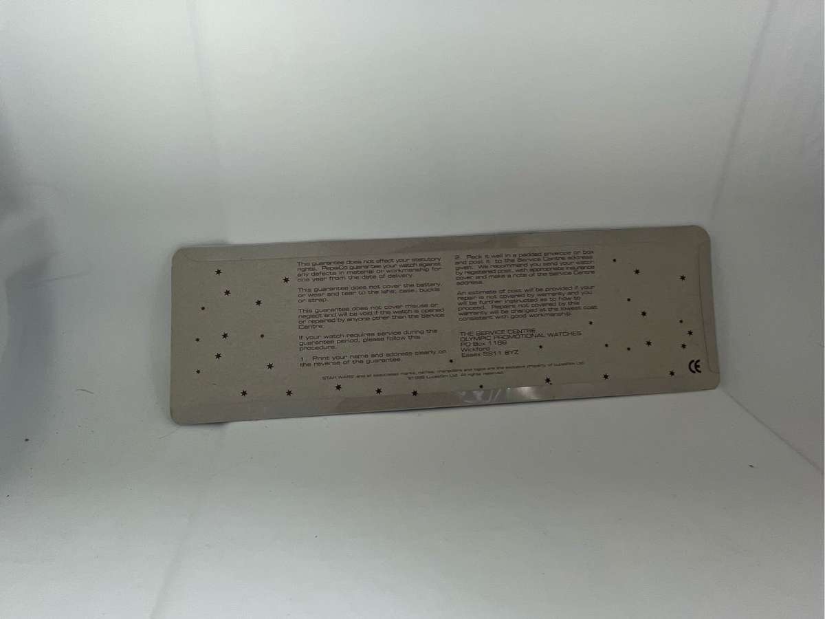 Star Wars Special Edition Watch