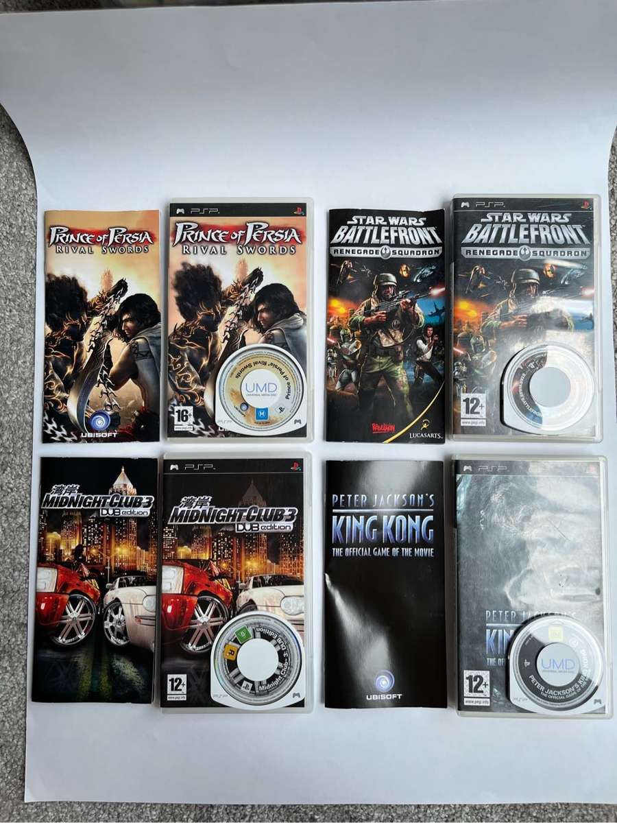 Rare Japanese PSP-3000 and Games