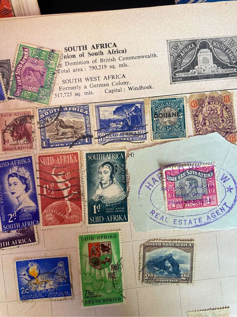 2 x stamp albums