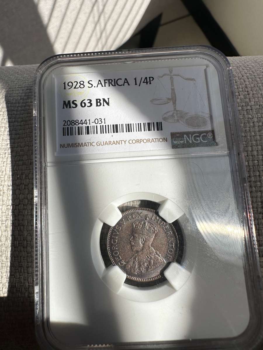 1928 farthing MS63BN