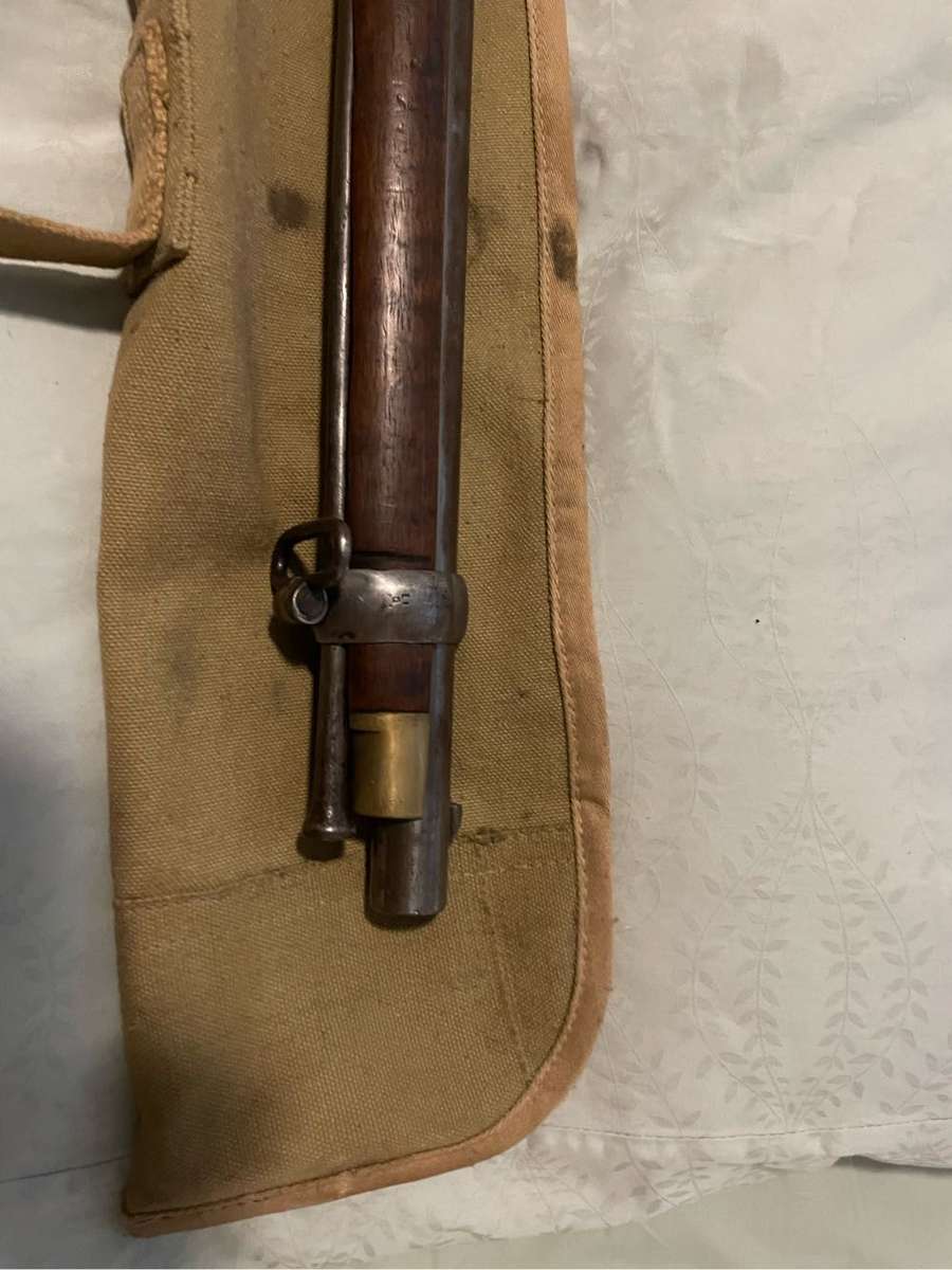 Rifle dlackpowder English tower 1857