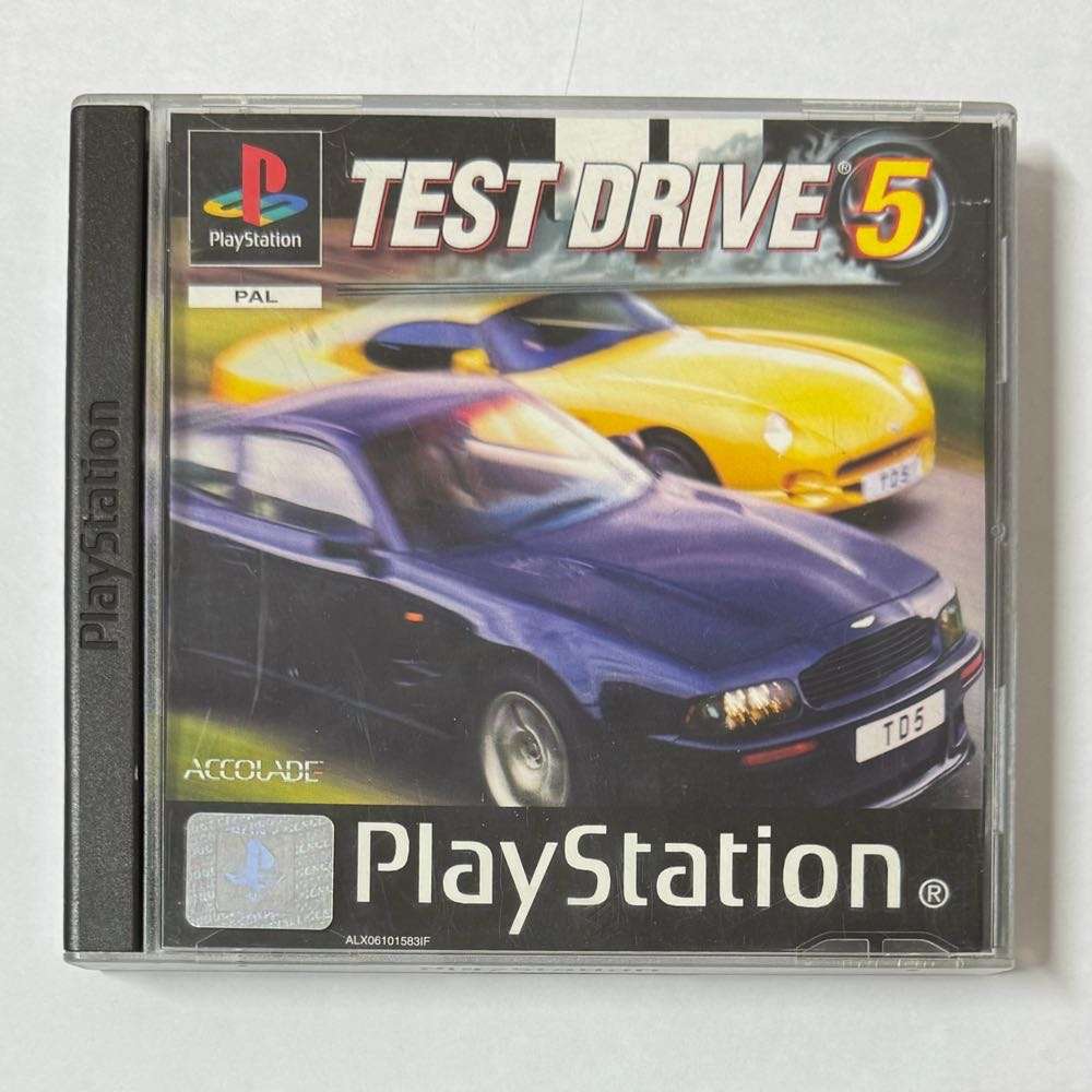 Playstation 1 : Test Drive 5 with owners manual