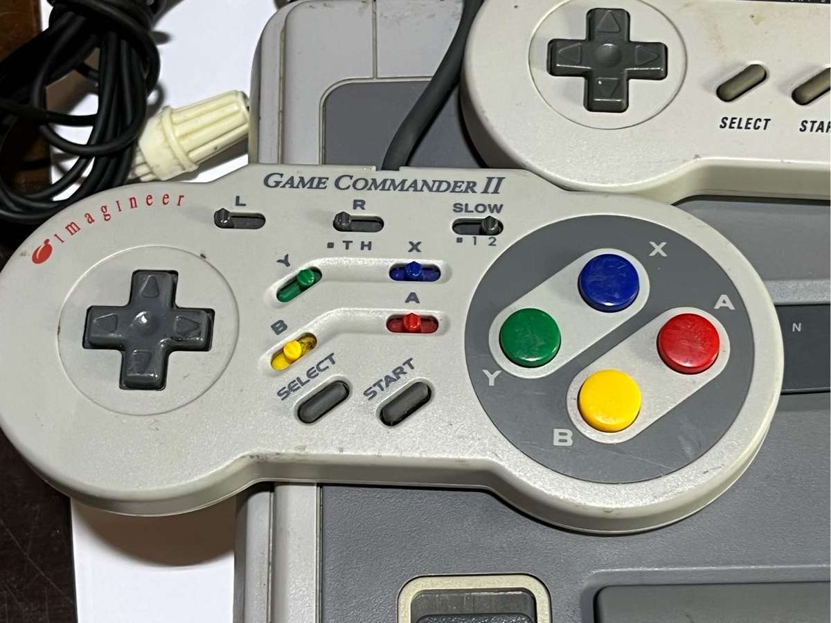 Super Nintendo gaming console