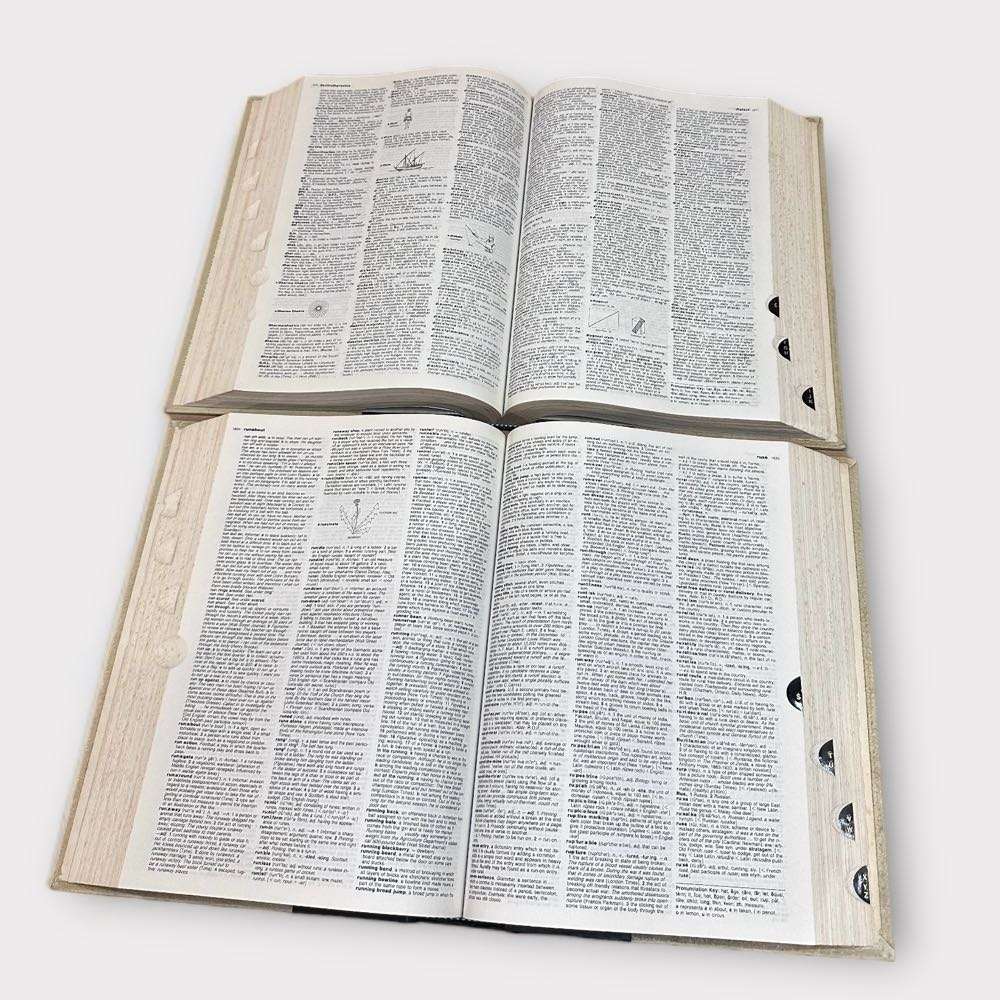 The World Book Dictionary Set circa 1990
