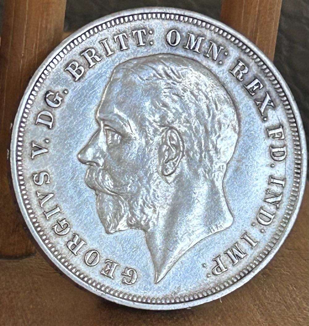 1935 British SILVER CrownGeorge V (1910-1936) Type Circulating commemorative coin