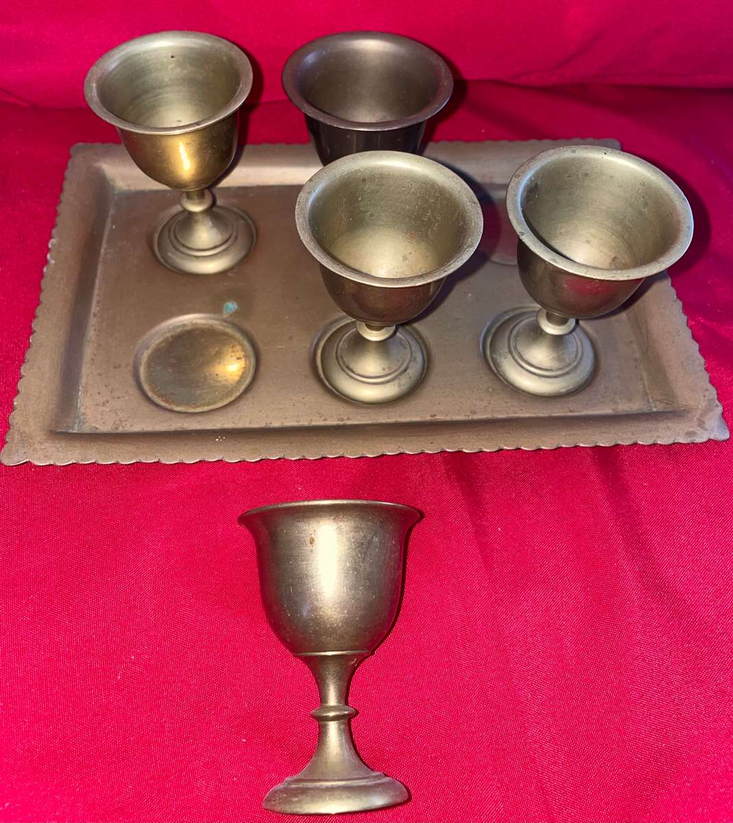 Vintage Brass Antique Collection Over 1kg