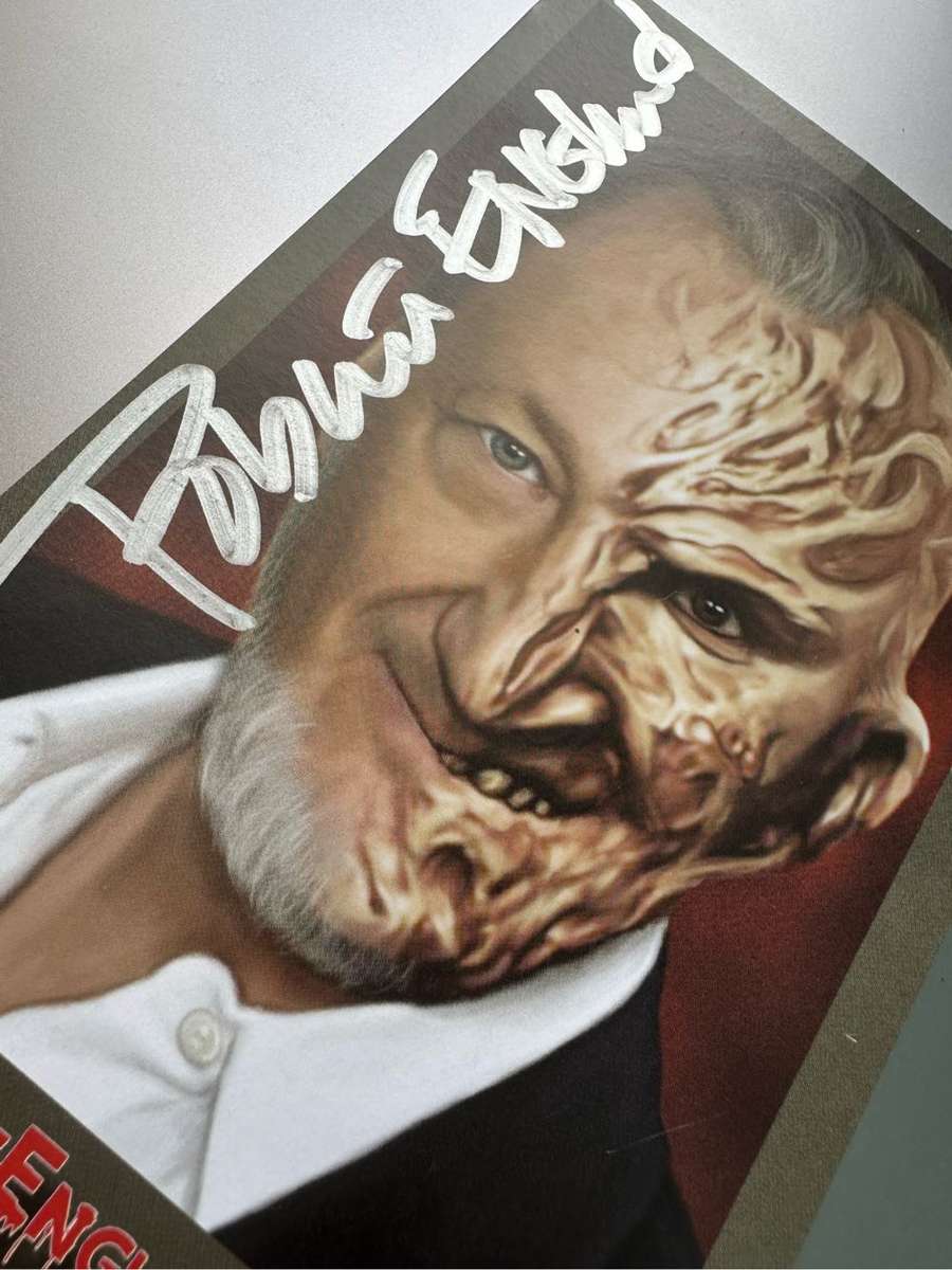 AUTHENTIC AUTOGRAPH BY ROBERT ENGLUND - ON ORIGINAL AUTOGRAPH CARD