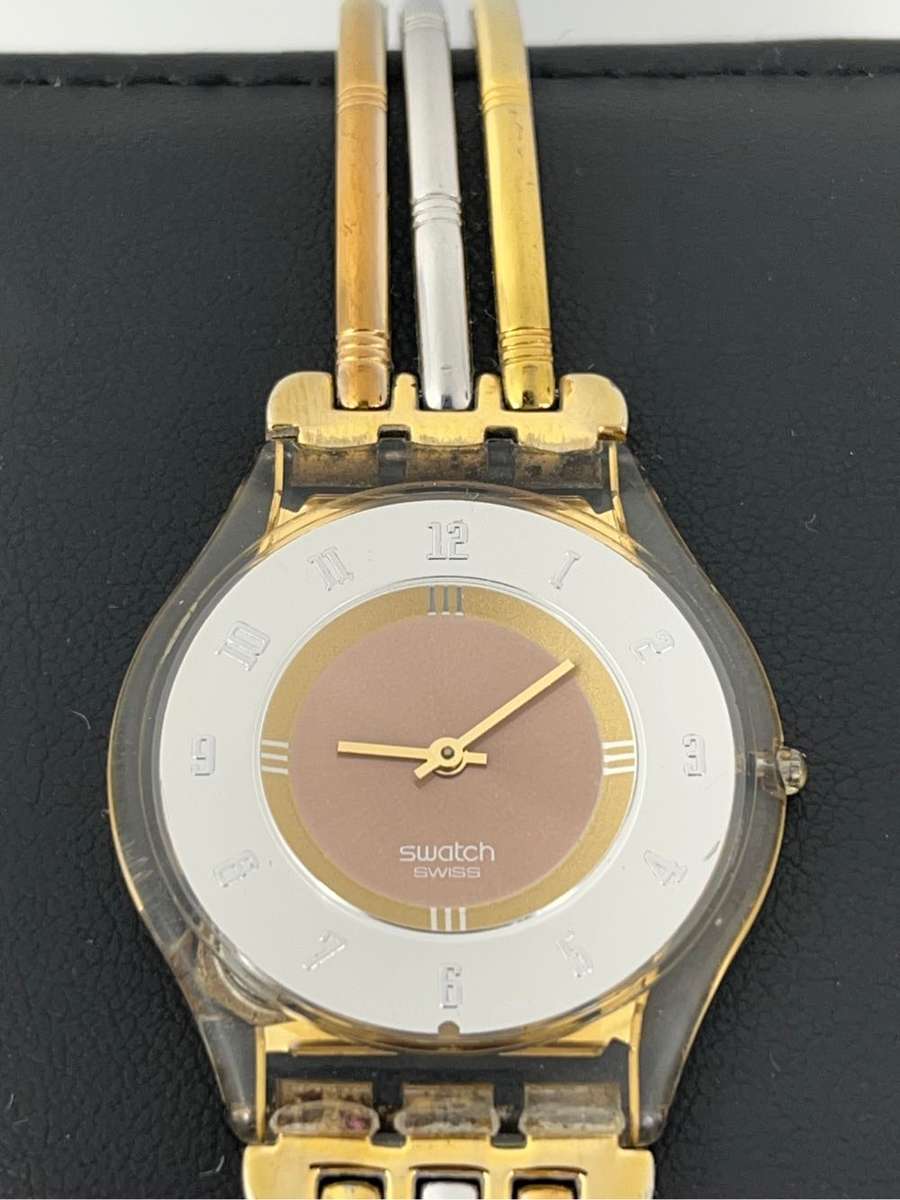 Swatch Skin Gold Tone Ladies Watch