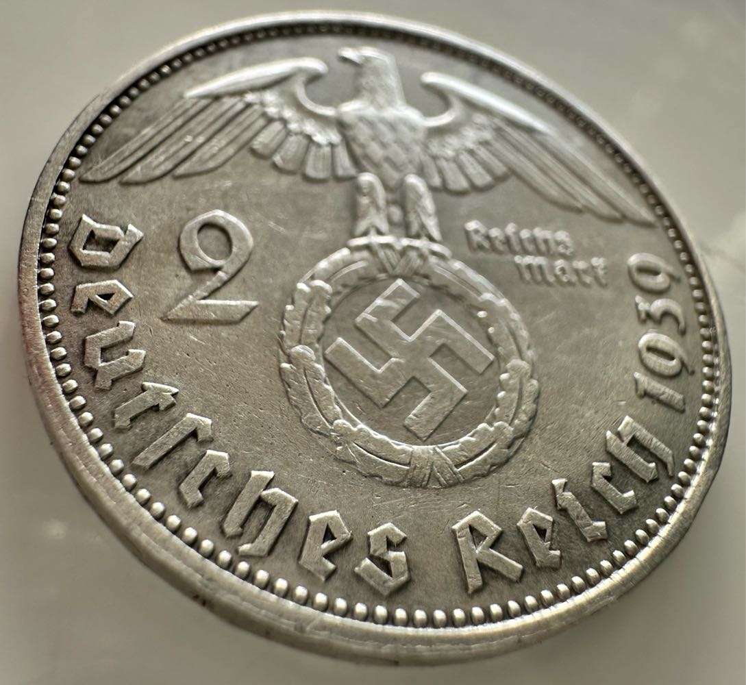 2 REICHSMARK - DEUTSCHES REICH - TOP CONDITION
