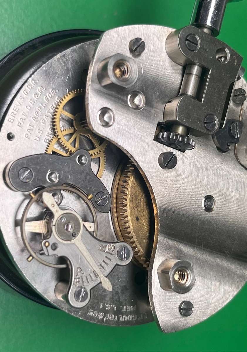 VINTAGE LE COULTRE CAR CLOCK BY SMITHS