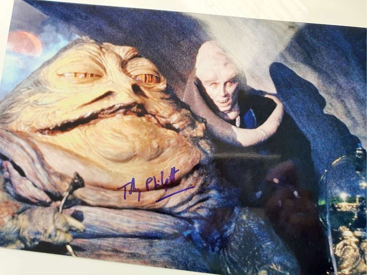 AUTHENTIC AUTOGRAPH BY TOBY PHILPOTT - WITH COA