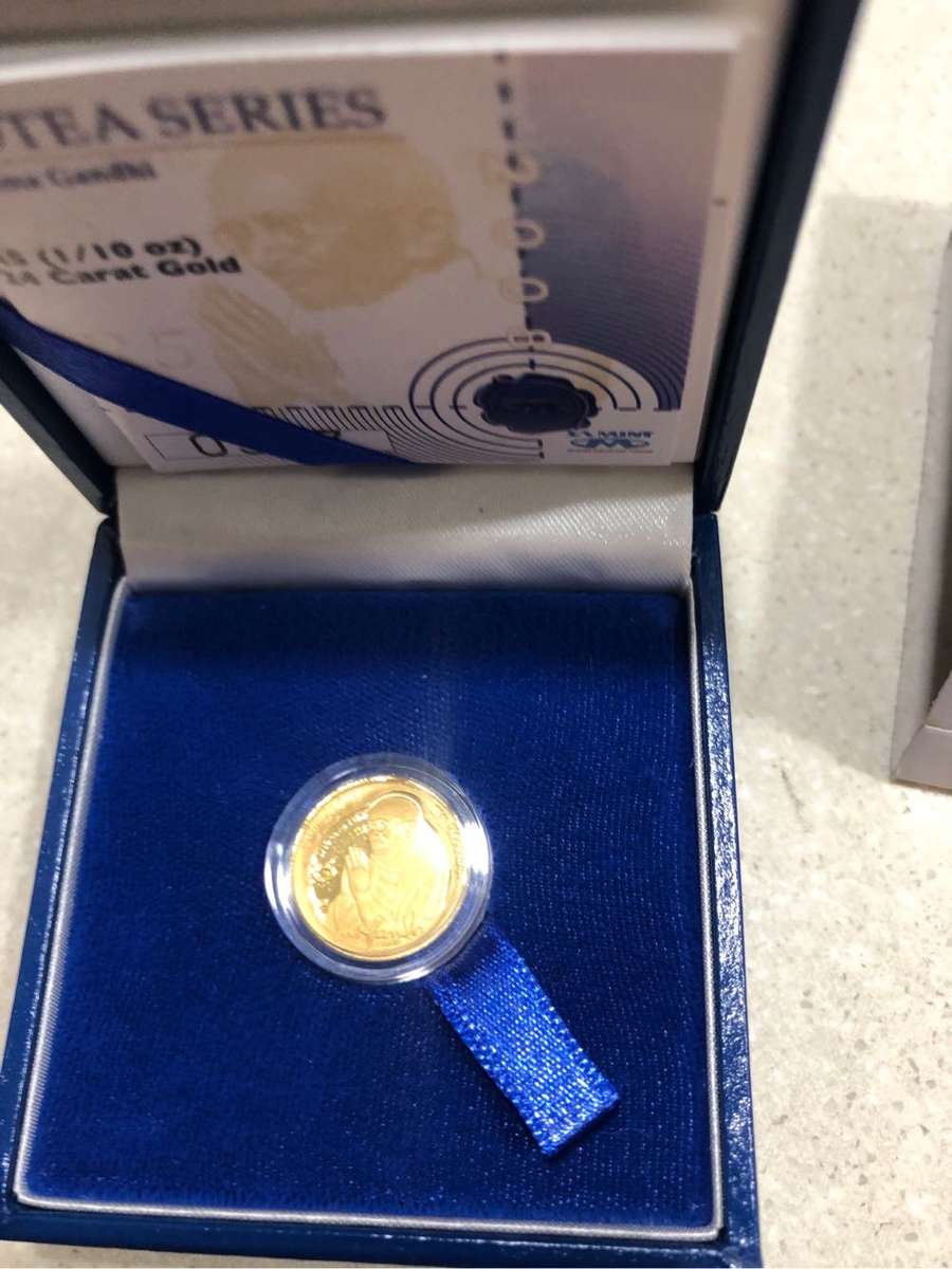 1/10th Kruger Rand Gandhiv