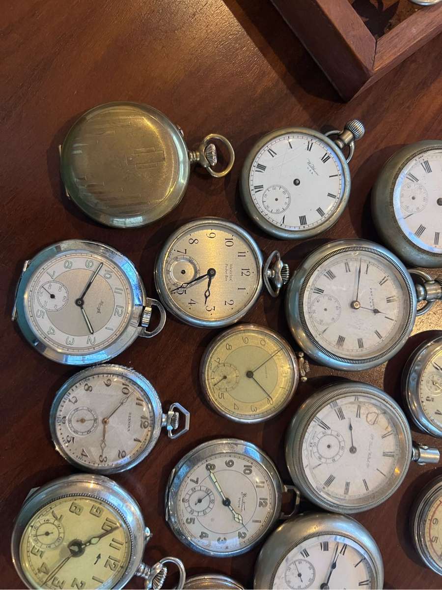 Vintage Pocket Watch Lot / Runners / non runners and spares