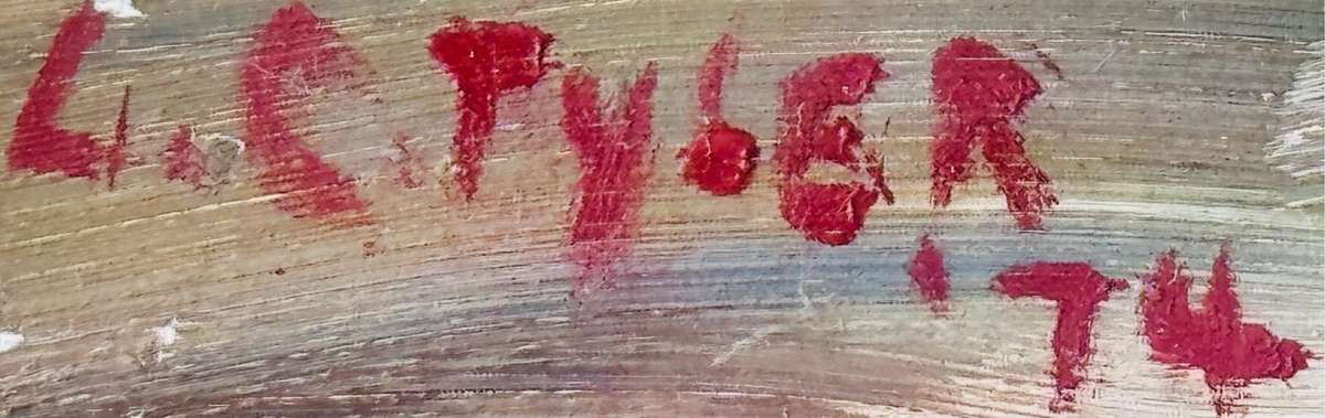 Vintage Oil Painting by L.C. Tyler circa 1974 (47cm x 37cm)