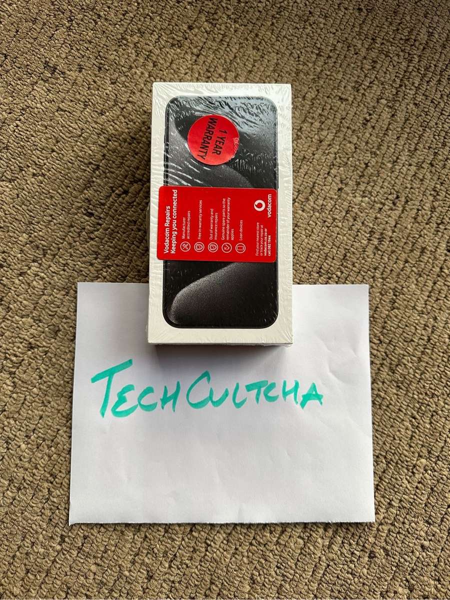 Sealed iPhone 15 Pro Max 256GB - Black Titanium