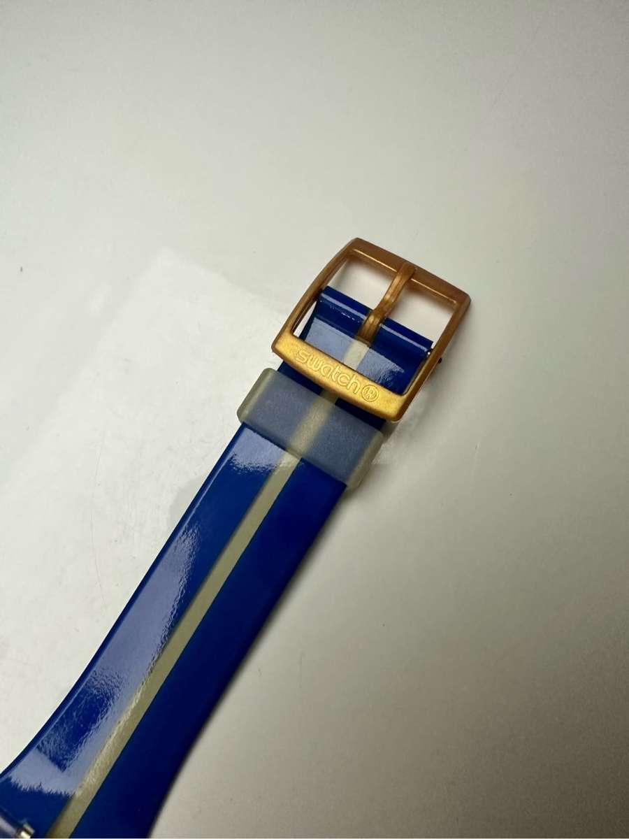 1995 MINT VINTAGE SWATCH ARTISTS EIGA-SHI GZ141 BY AKIRA KUROSAWA `100 YEARS OF CINEMA` WATCH