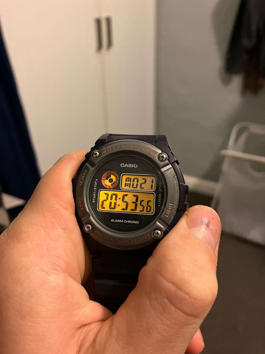 Casio W-216H Digital Watch