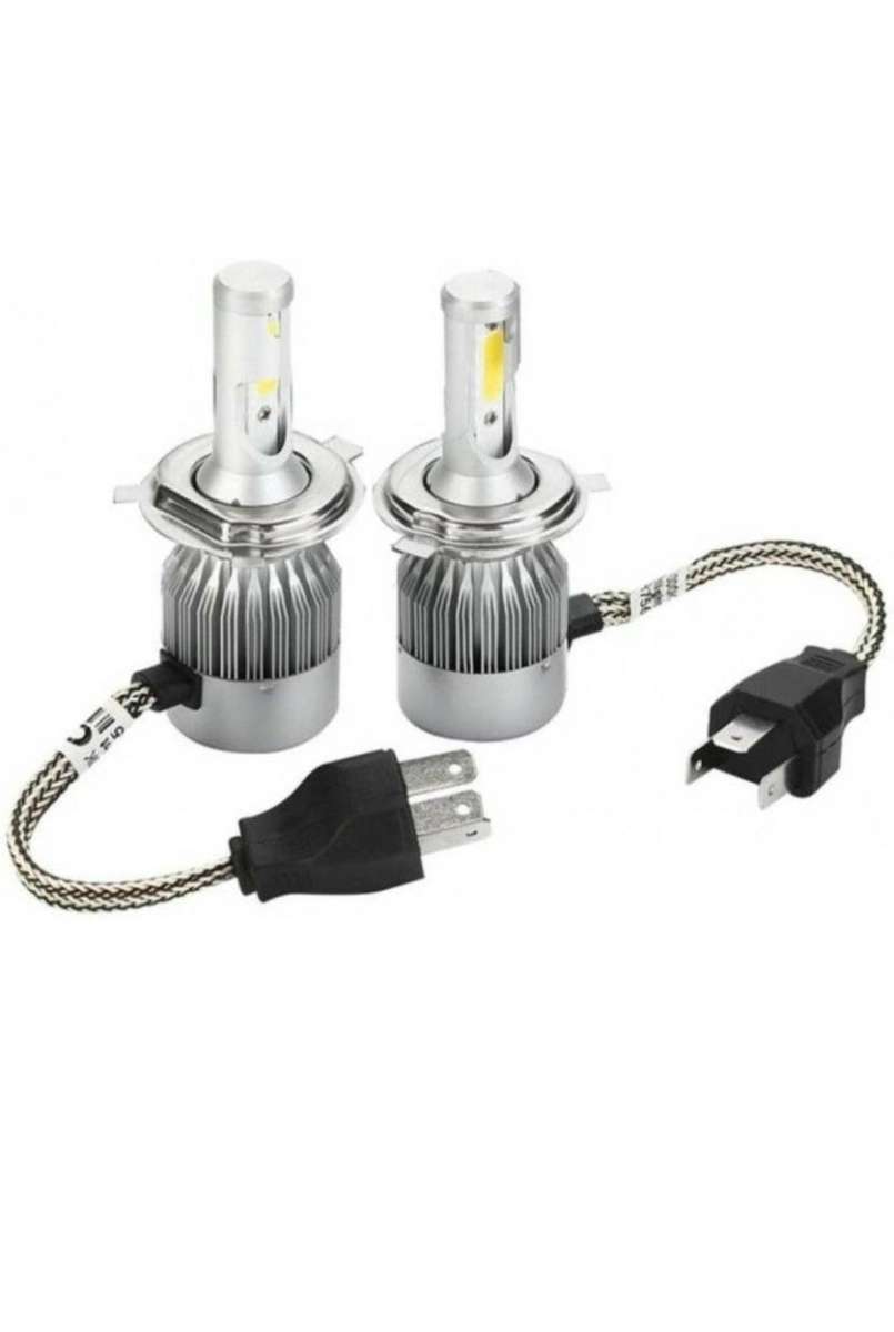 3 Pin H4 LED Headlight Kit With Built-in High-Speed Cooling Fan *** UNBOXED DEAL***