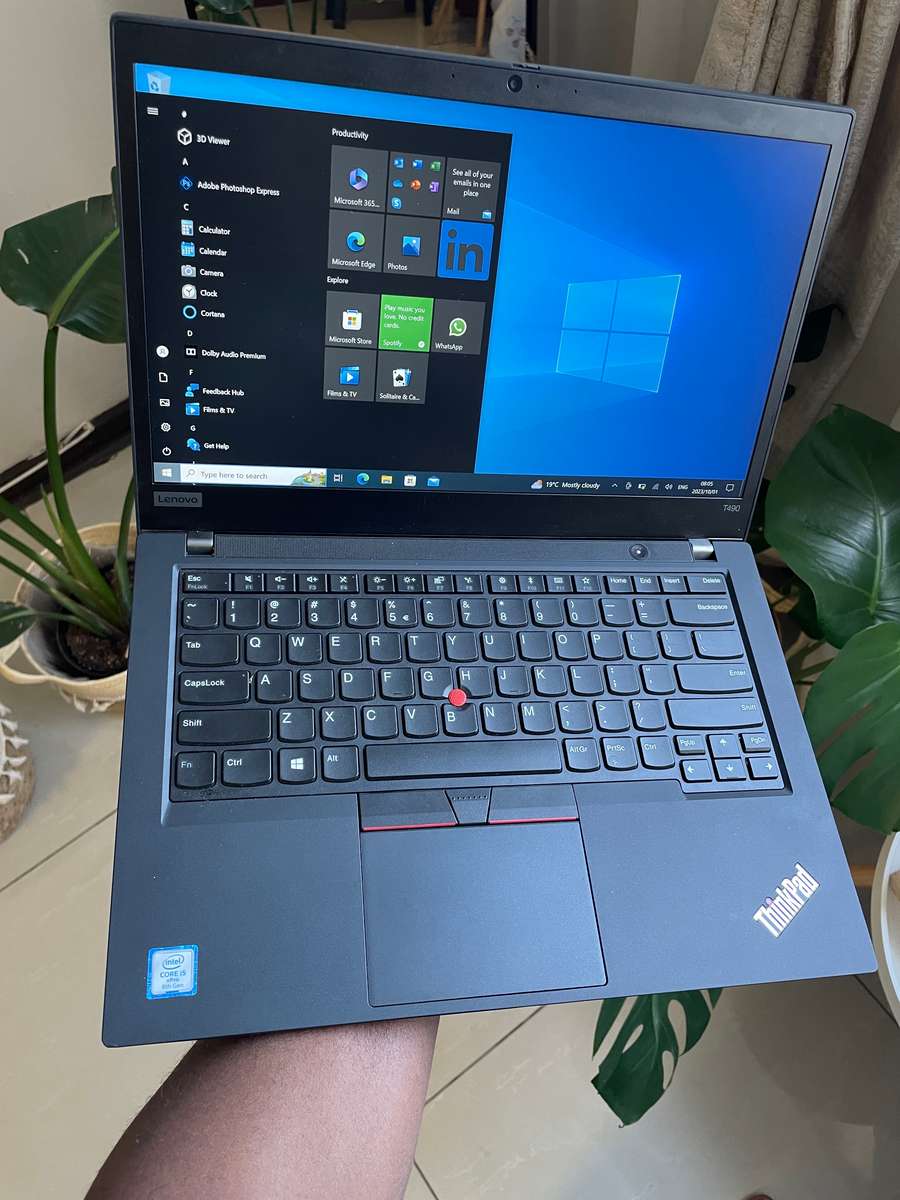 Lenovo T490 core i5 8th generation