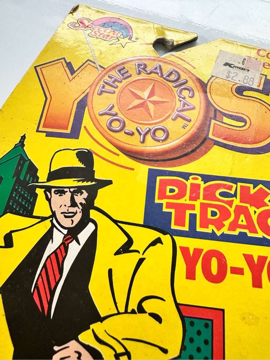 VINTAGE 1989 SPECTRA STAR `DICK TRACY` RADICAL YO-YO MODEL 1543 NOS