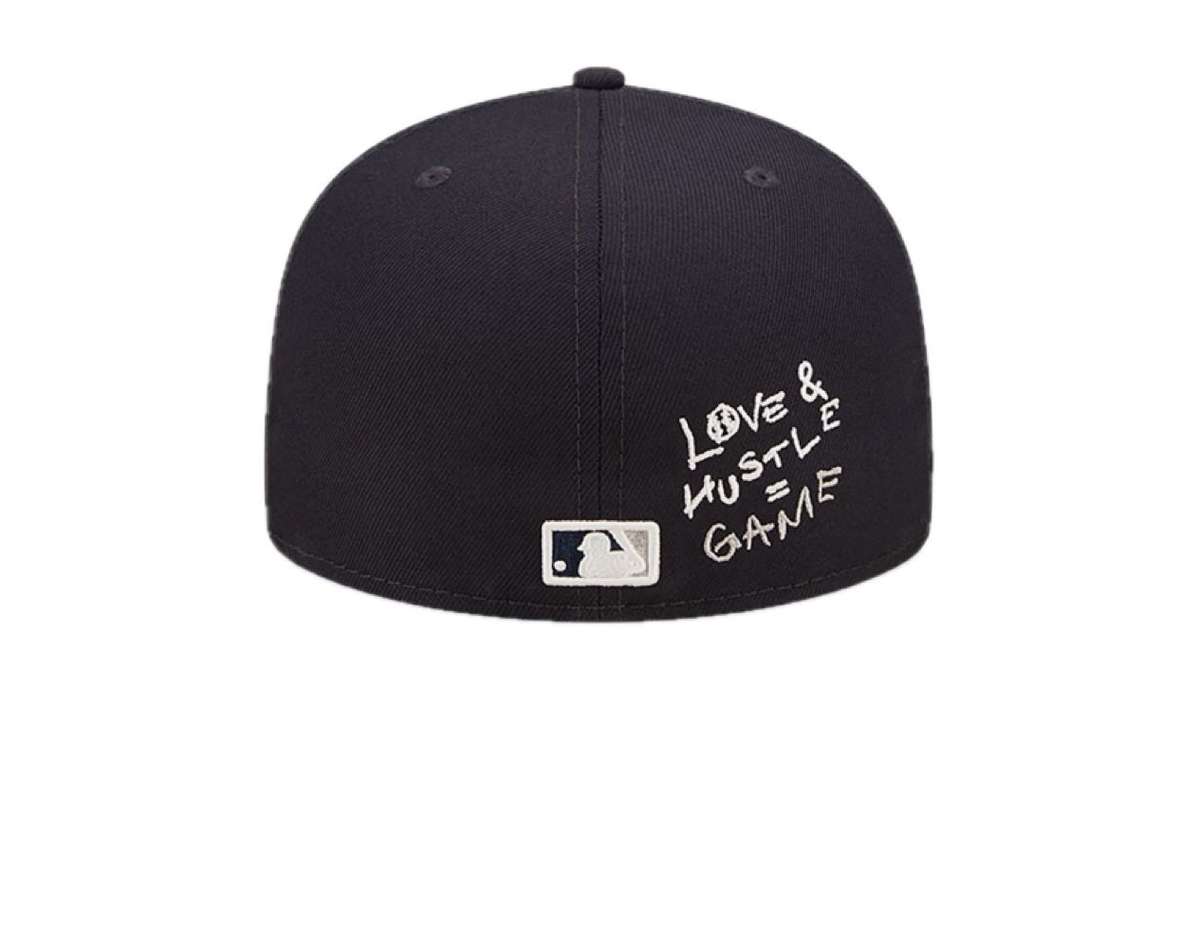 New York Yankees MLB Team Heart Blue 59FIFTY Fitted Cap