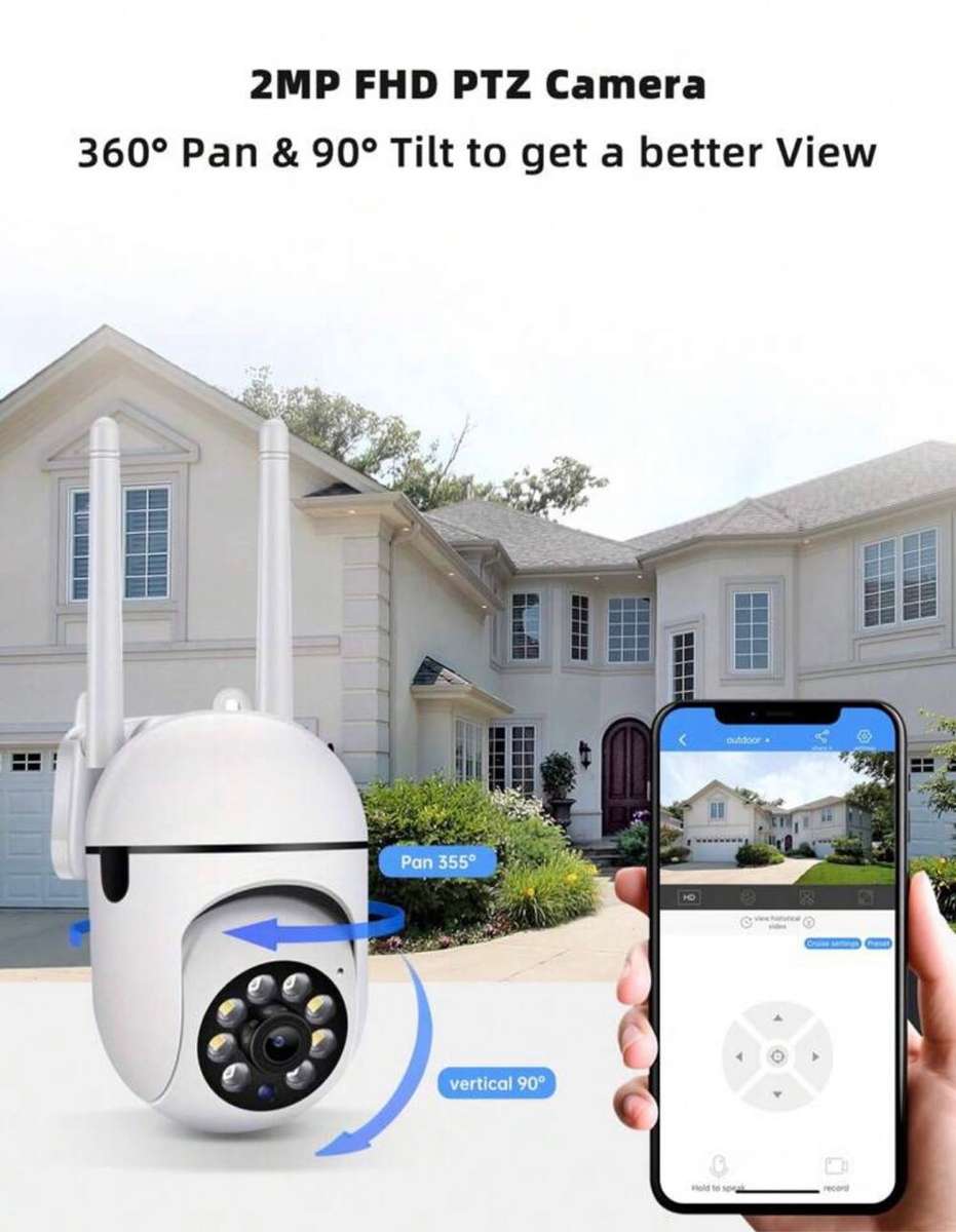 1080P PTZ WIFI IP Camera