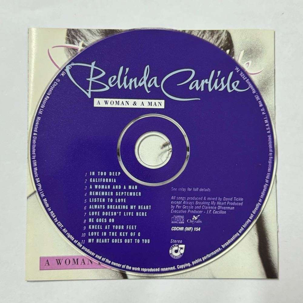 Belinda Carlisle : A woman & a Man