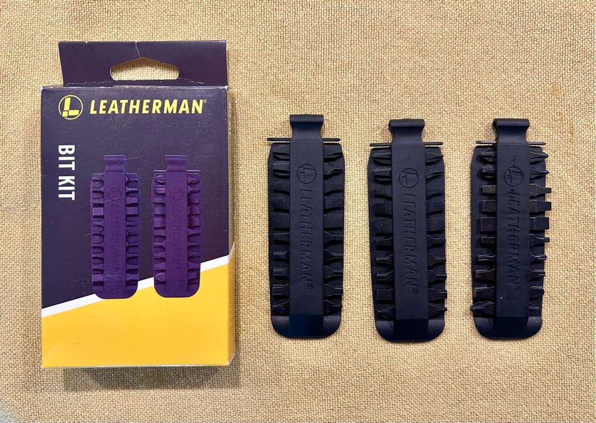 Leatrman bit kit x 3!