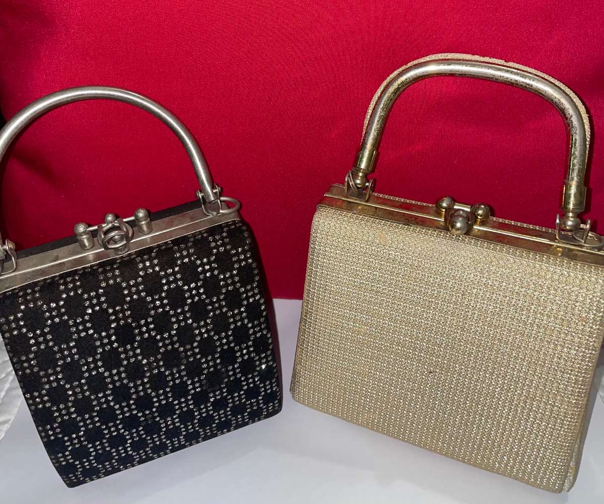 2 Vintage Evening Clutch Purses
