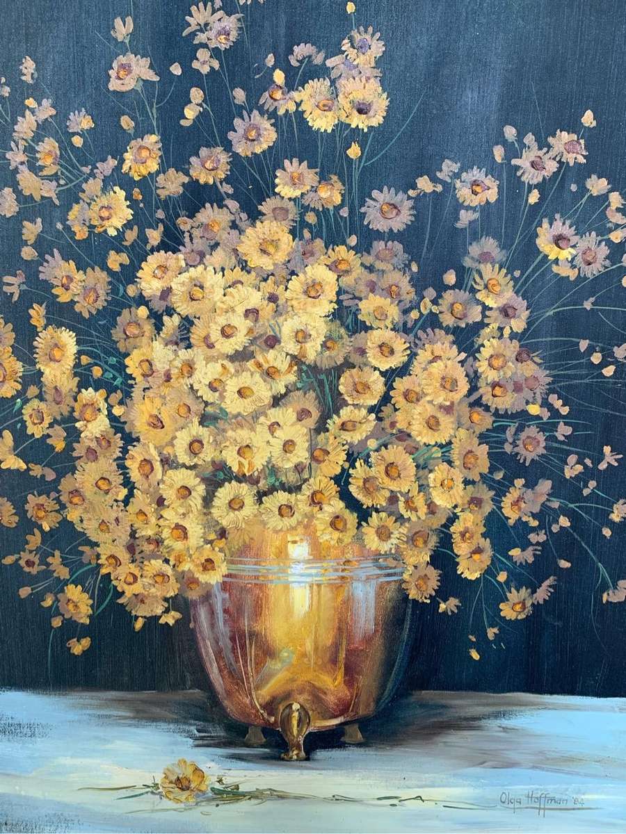 Olga Hoffman oil painting
