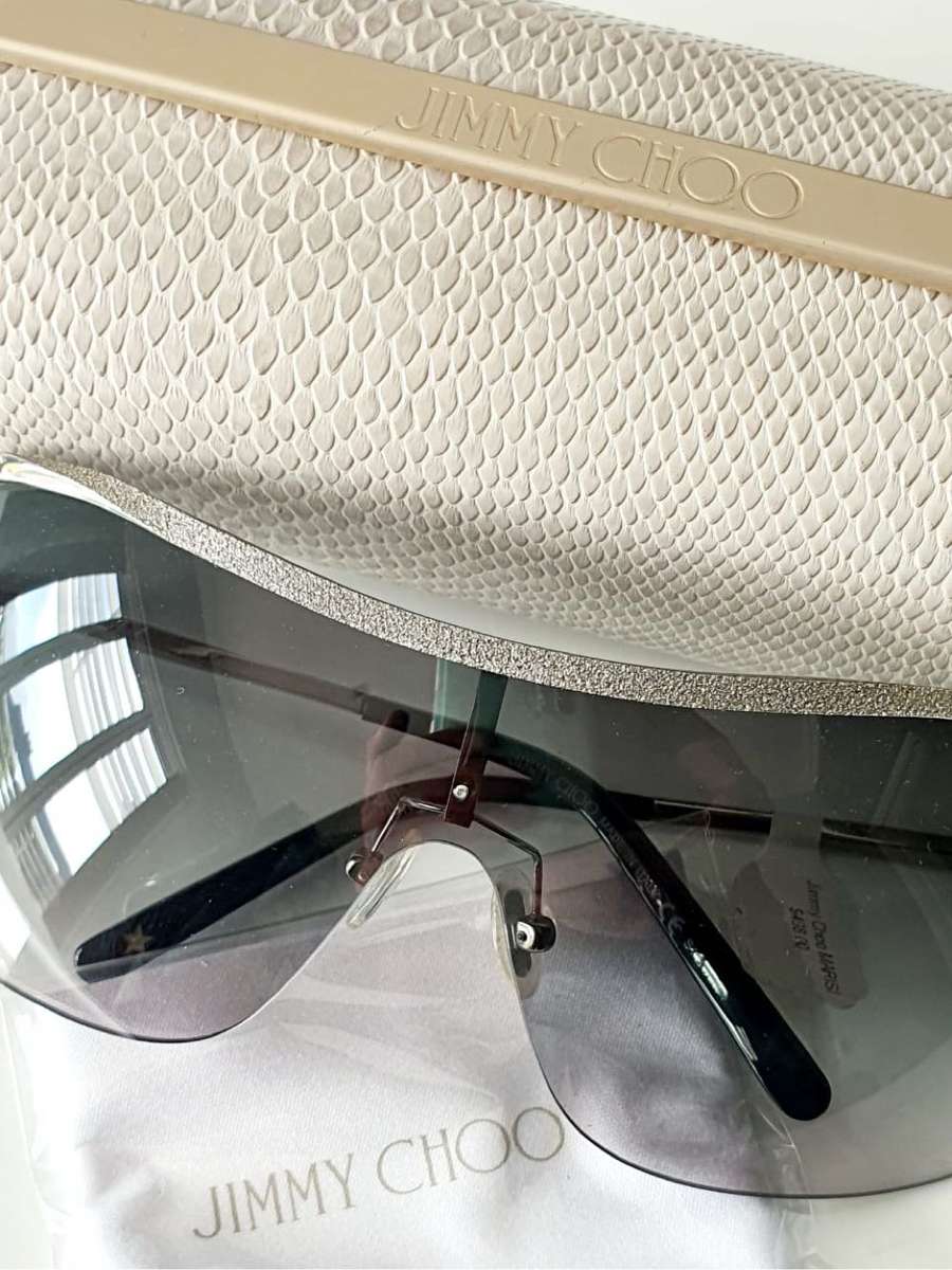 STUNNING PAIR OF BRAND NEW JIMMY CHOO GLASSES - WITH CASE AND CLOTH