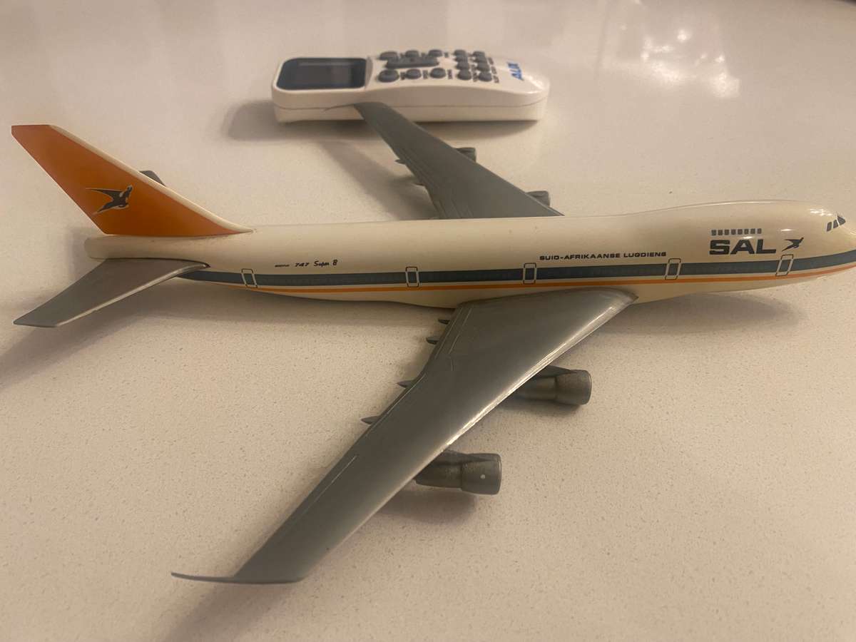 SAA/SAL model airplane Boeing 747