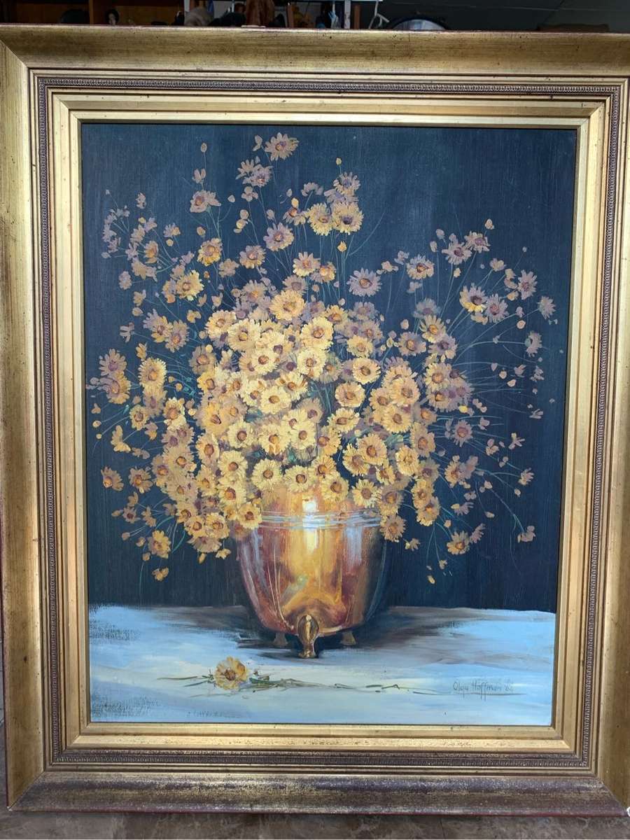 Olga Hoffman oil painting