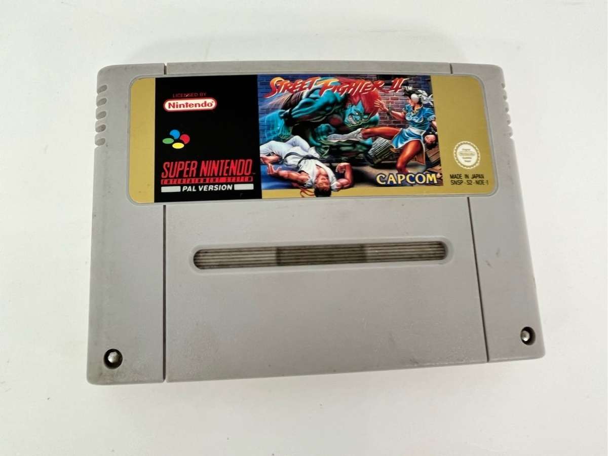 Super Nintendo Streetfighter 2 game