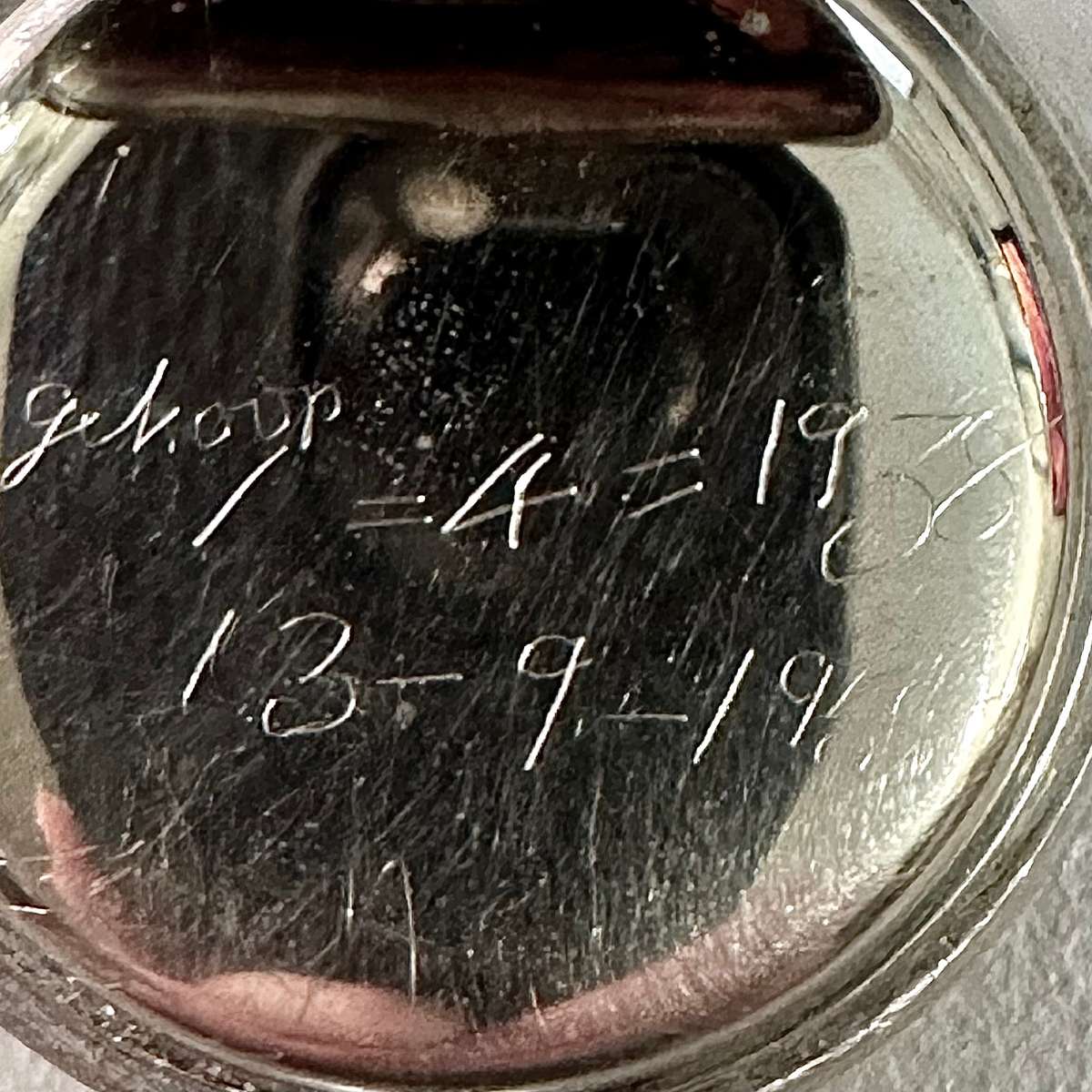 1920 Antique Lingines EF Co. Pocket Watch