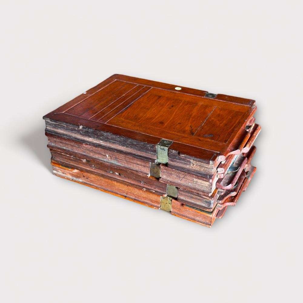 Antique Wooden Photographic Plate Holders