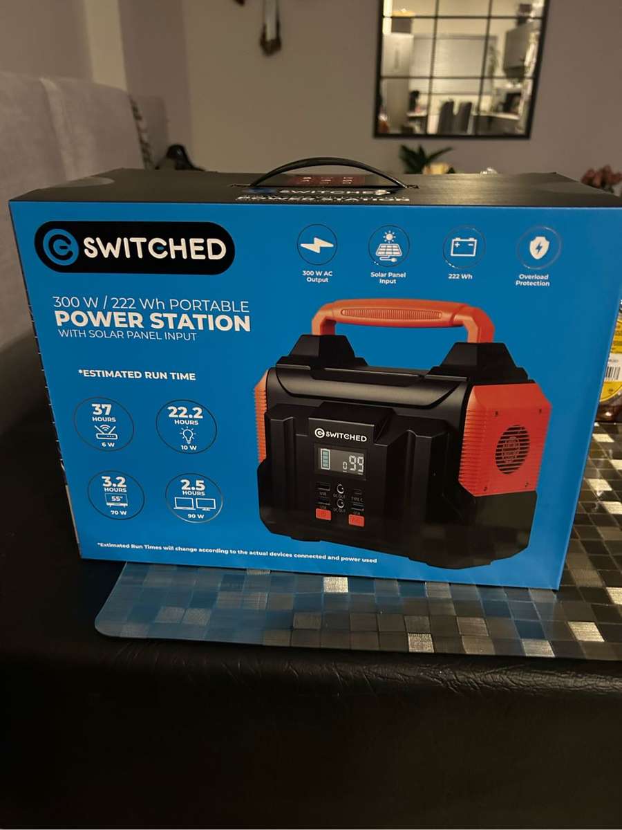 Switched 300W Portable Station (222Wh)