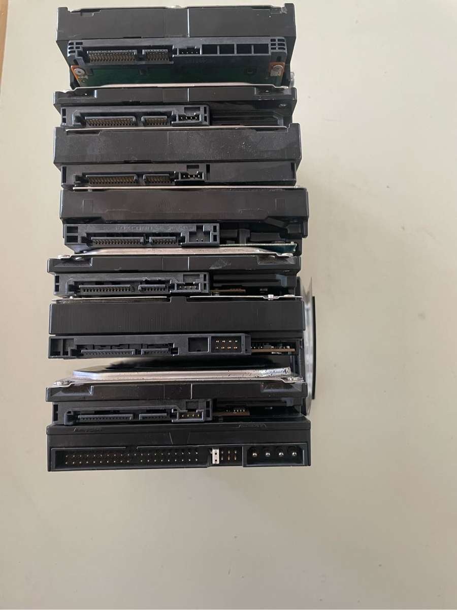 Massive Lot of HDDs**1TBs , 500GBs and even 3TB plus and SSD** Sold for parts or repair