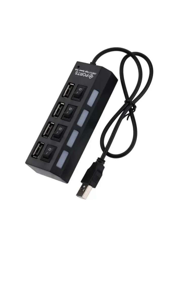 USB 2.0 HUB 4 USB ports with individual switches ***UNBOXED DEAL***