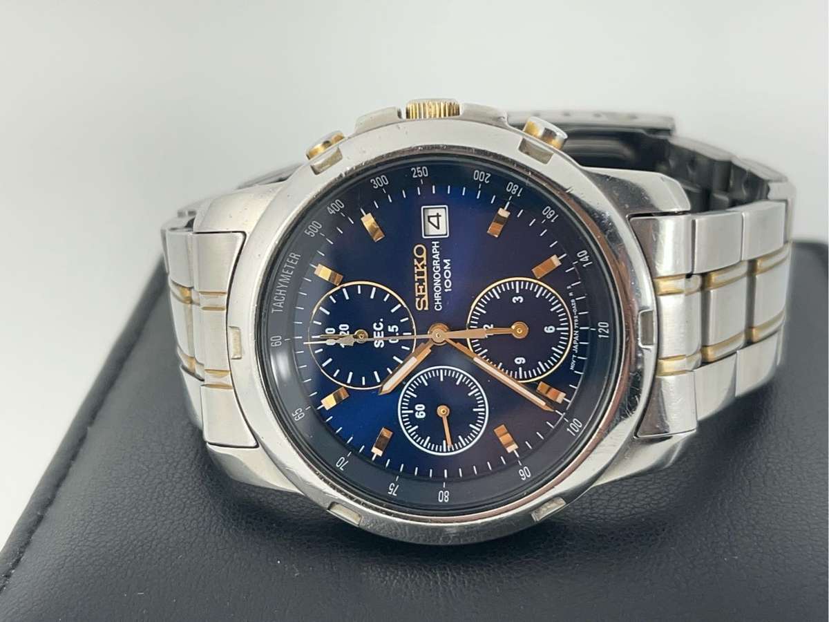 Seiko gents chronograph watch