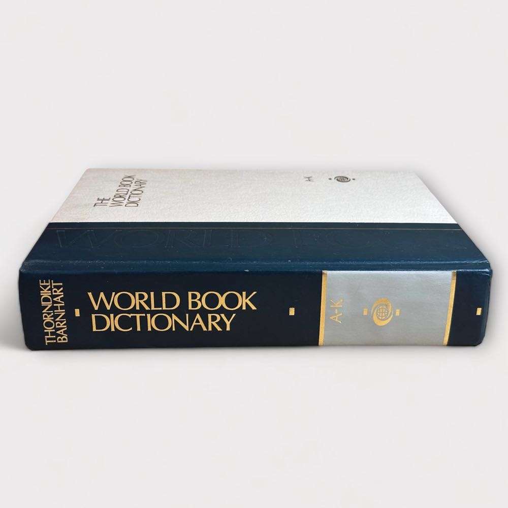 The World Book Dictionary Set circa 1990