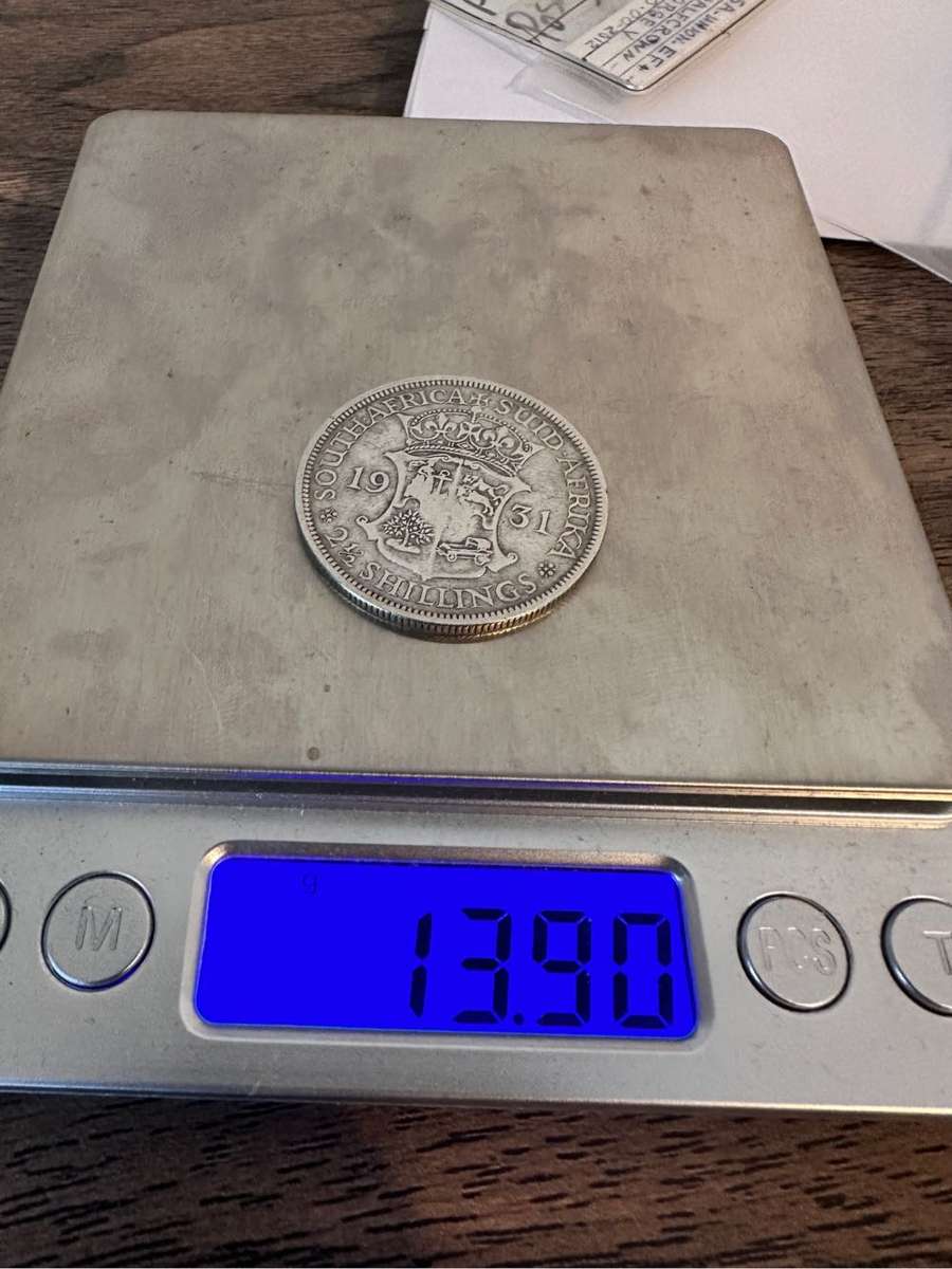 RARE 1931 2.5 Shilling *Rare Coin* only 760 mintage