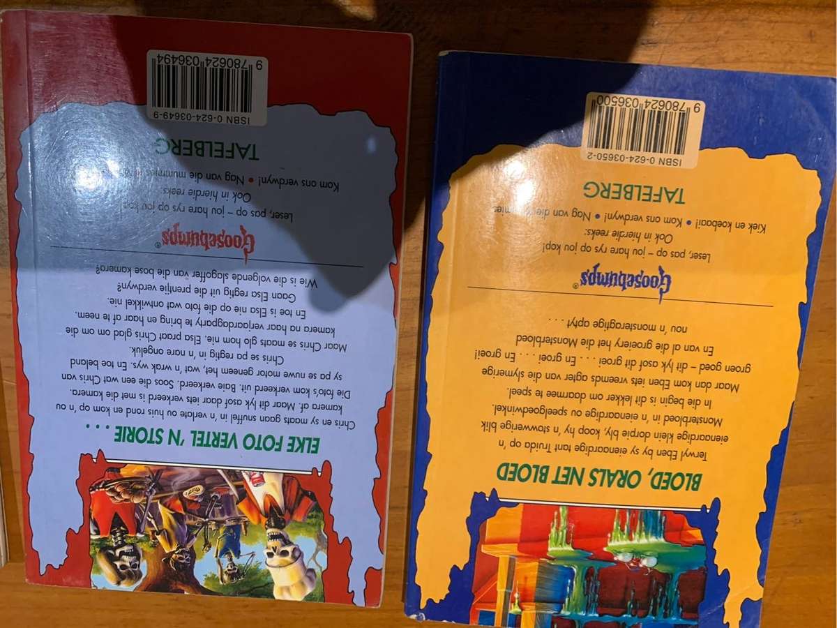 Grillers Afrikaans Goosebumps books