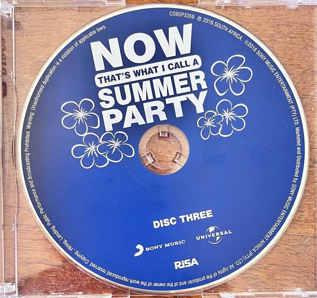 Now that`s what I call a Summer Party - 3CD (2016)