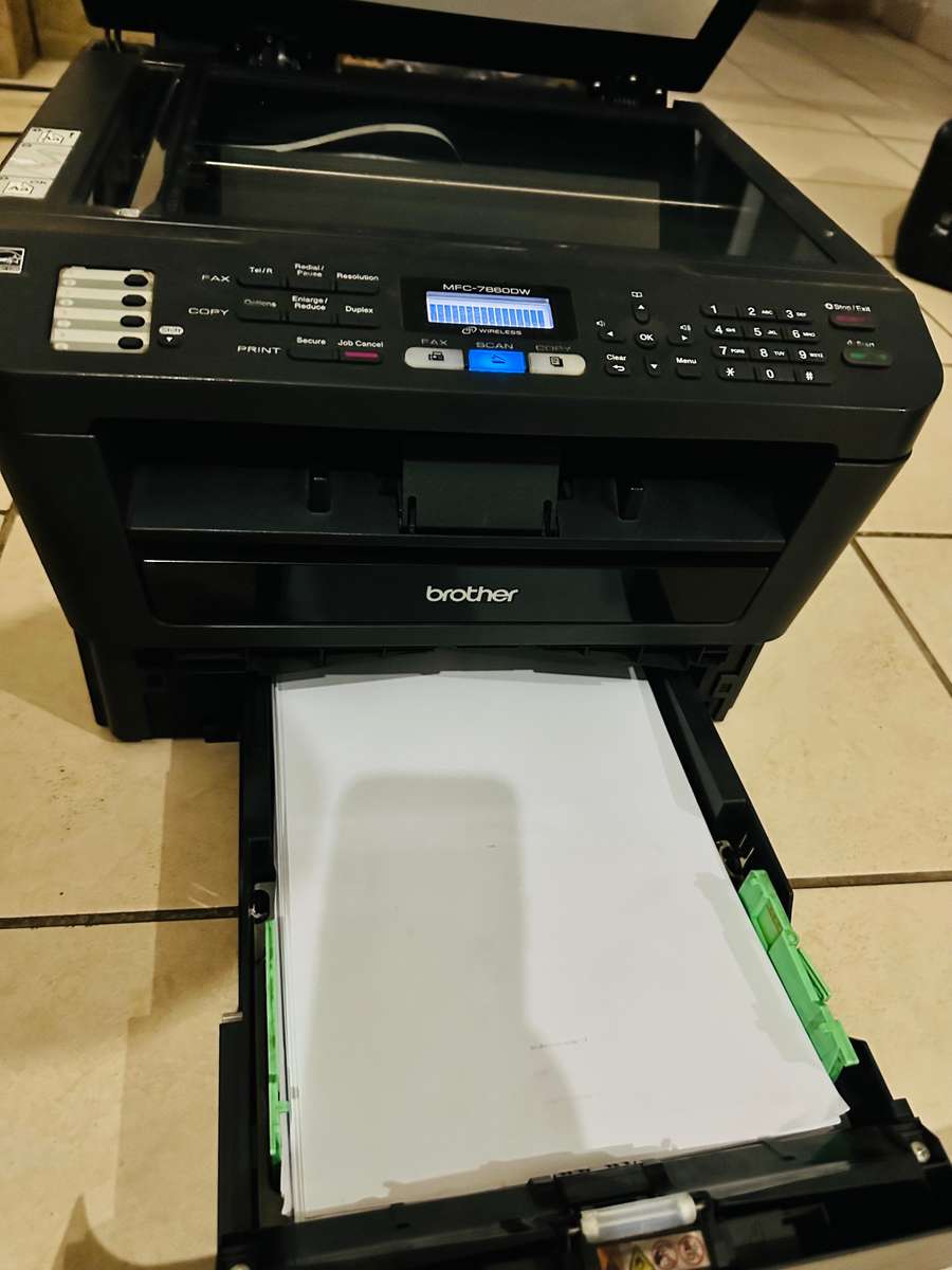 MFC-7860DW Mono Laser All-in-One + Duplex, Fax, Network, Wireless - PLEASE READ