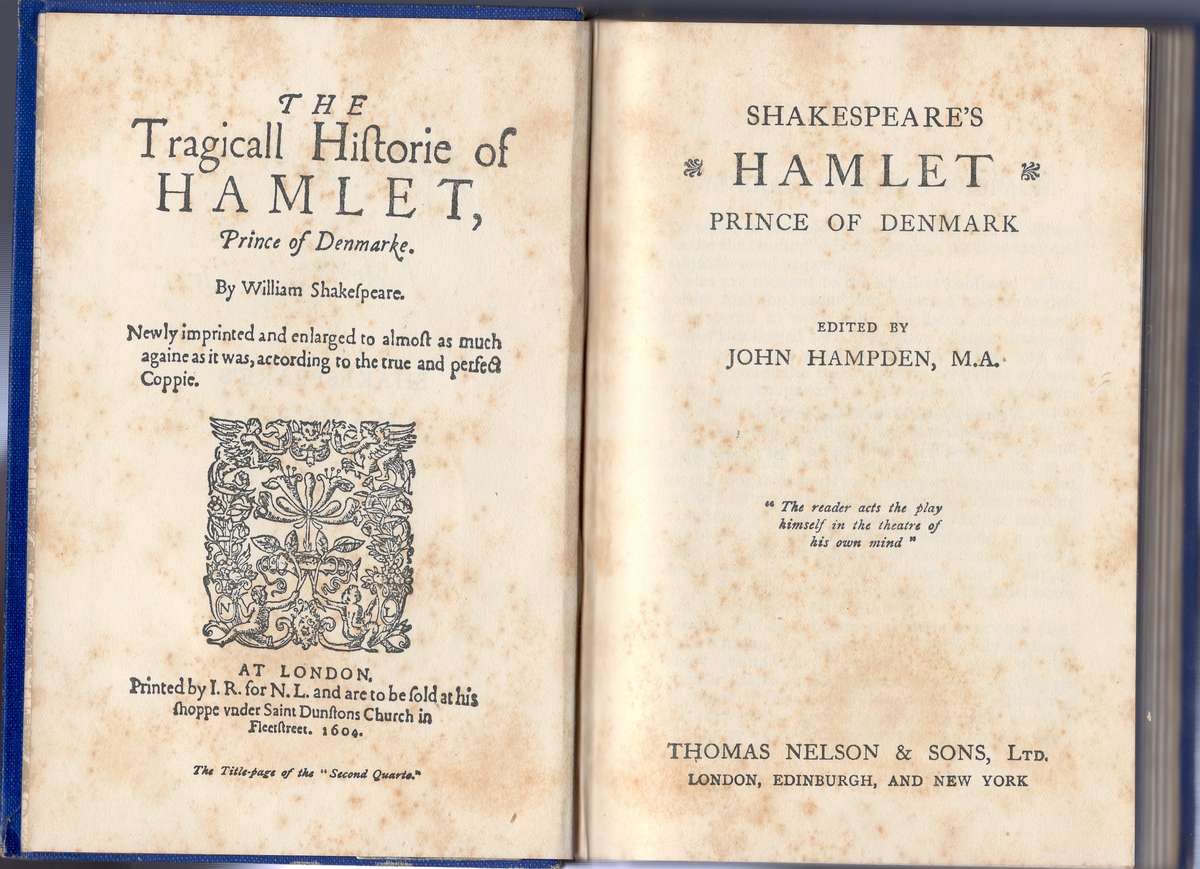 Shakespeare Book Collection 1887-1962