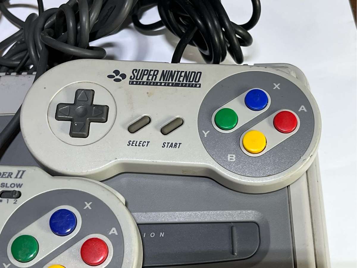 Super Nintendo gaming console