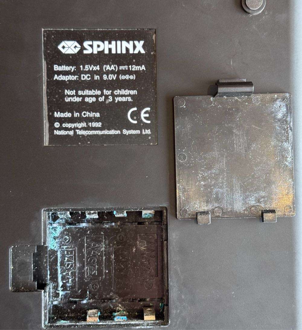 Vintage SPHINX Chess Board 1992