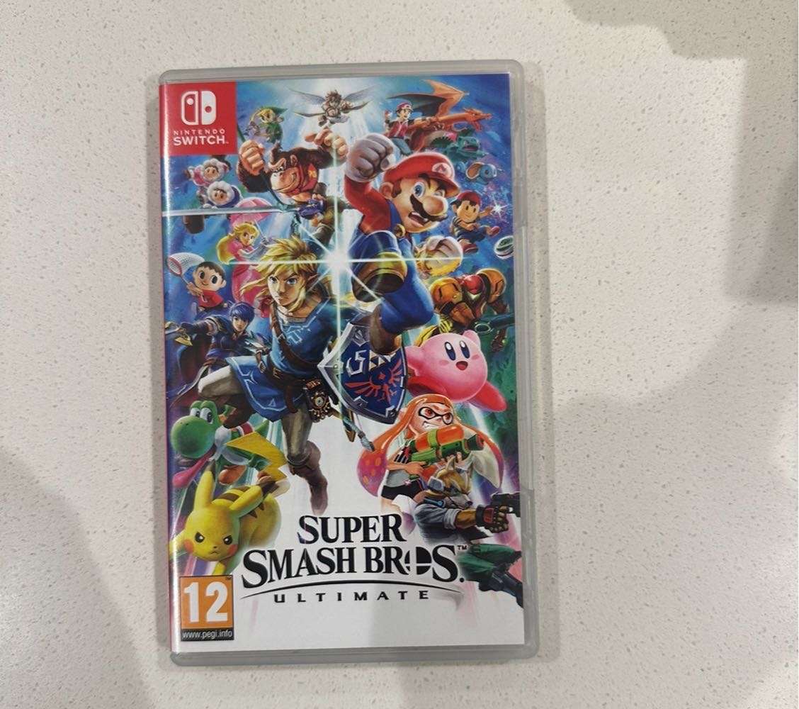 Super smash bros ultimate for Nintendo switch physical game
