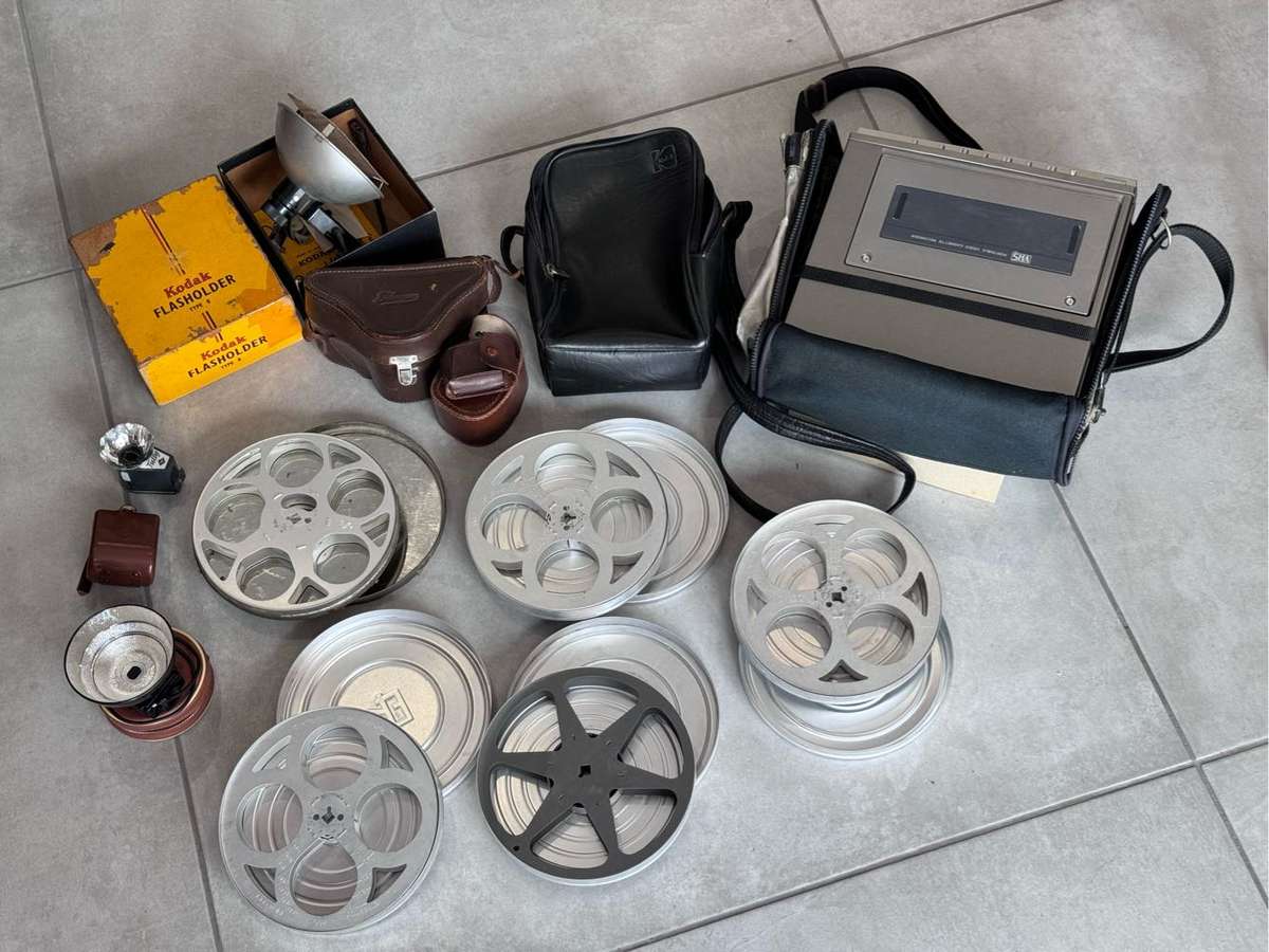 Vintage Photography & Videography Related Items